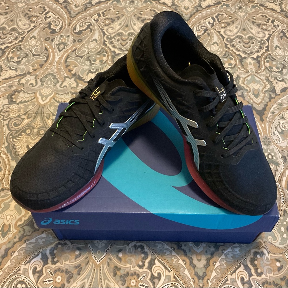 New Asics Gel Quantum Infinity Multi Black Sneakers Womens Sz 8.5 - Picture 13 of 13